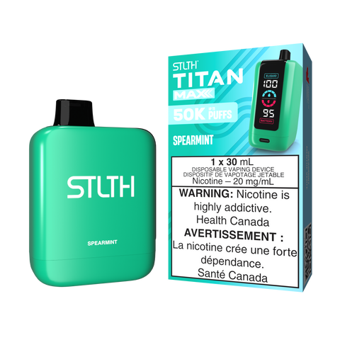 STLTH TITAN MAX - DISPOSABLE - SPEARMINT