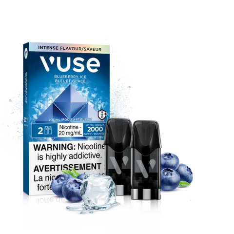 VUSE - CLOSED PODS - (2 PACK) - BLUEBERRY ICE