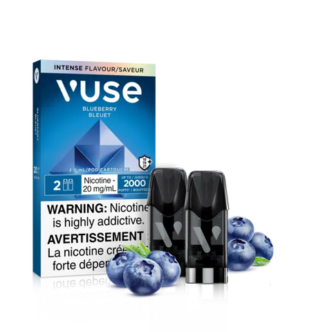 VUSE - CLOSED PODS - (2 PACK) - BLUEBERRY