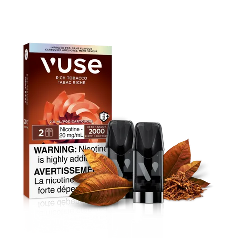 VUSE - CLOSED PODS - (2 PACK) - RICH TOBACCO