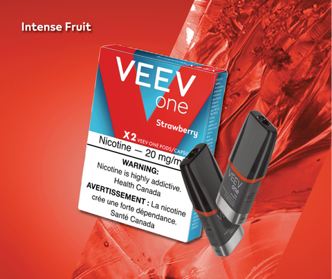 VEEV ONE - CLOSED PODS - STRAWBERRY (INTENSE FRUIT)