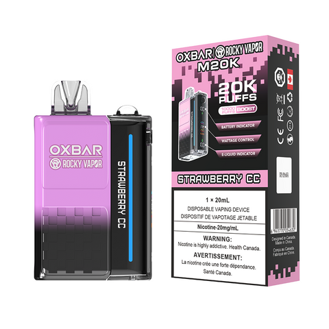 OXBAR - DISPOSABLE - M20K - STRAWBERRY CC