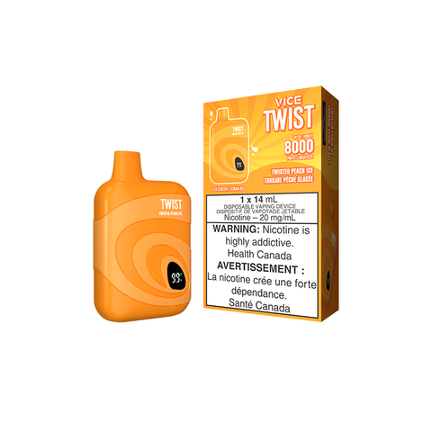 VICE TWIST DISPOSABLE - TWISTED PEACH ICE