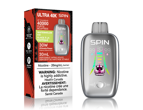 SPIN ULTRA - DISPOSABLE - 40K - WATERMELON ICE