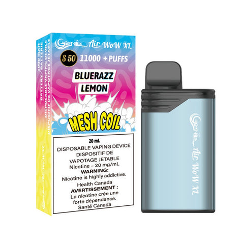 GENIE - DISPOSABLE - AIR WOW XL 11K - BLUE RAZZ LEMON