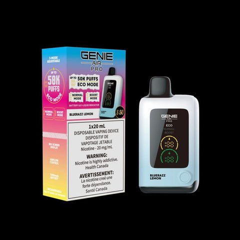 GENIE - DISPOSABLE - AIR PRO 50K - BLUERAZZ LEMON