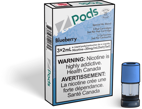 Z PODS - CLOSED PODS - BLUEBERRY