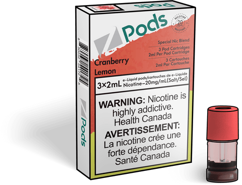 Z PODS - CLOSED PODS - CRANBERRY LEMON