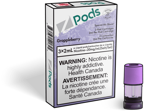 Z PODS - CLOSED PODS - GRAPPLEBERRY