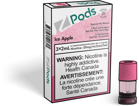 Z PODS - CLOSED PODS - ICE APPLE