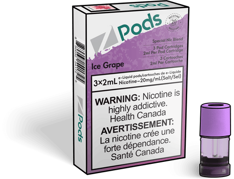 Z PODS - CLOSED PODS - ICE GRAPE