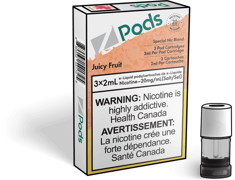 ZPods - Juicy Fruit (3x2ml)