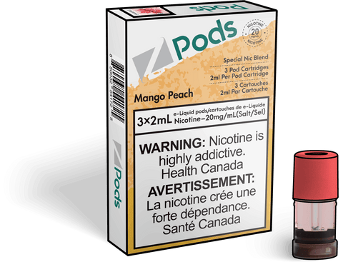 Z PODS - CLOSED PODS - MANGO PEACH