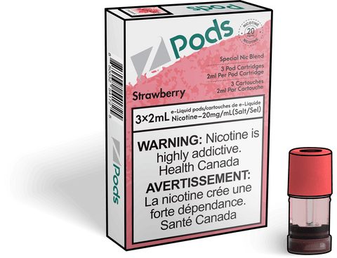 Z PODS - CLOSED PODS - STRAWBERRY