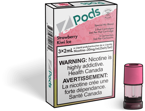 ZPods - Strawberry Kiwi Ice (3x2ml)