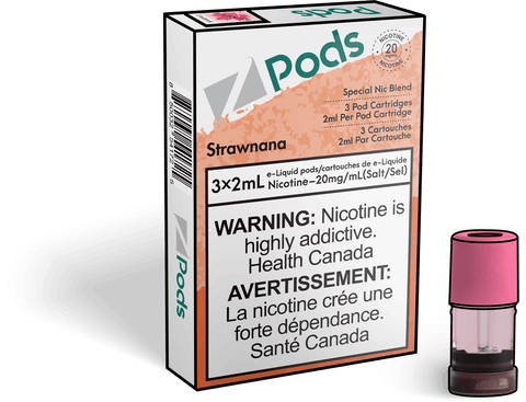 ZPods - Strawnana (3x2ml)