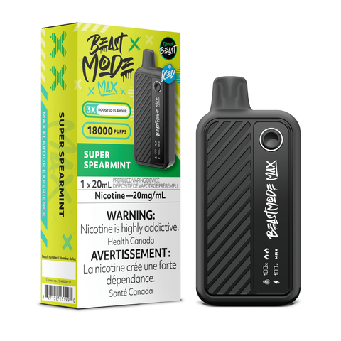 FLAVOUR BEAST BEAST MODE MAX - 18K - DISPOSABLE - SUPER SPEARMINT