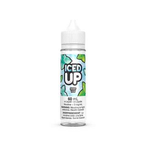 ICED UP - E-LIQUID - FREEBASE - 60 ML - MINT ICE