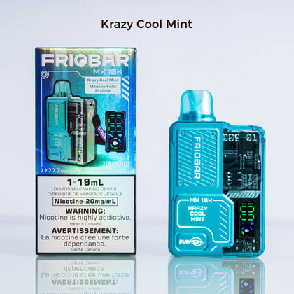 FRIOBAR MX 10K DISPOSABLE - KRAZY COOL MINT