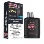 LEVEL X - FLAVOUR BEAST - BOOST G2 - STR8 UP STRABERRY BANANA ICED