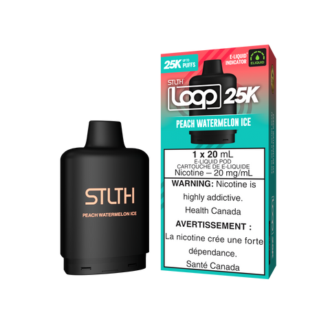 STLTH - LOOP - 25K - POD - PEACH WATERMELON ICE