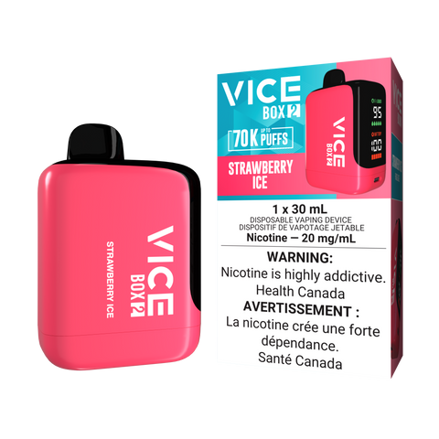 VICE BOX 2 - DISPOSABLE - 70K - STRAWBERRY ICE