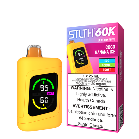 STLTH 60K - DISPOSABLE - COCO BANANA ICE