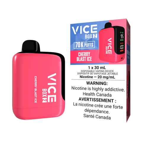 VICE BOX 2 - DISPOSABLE - 70K - CHERRY BLAST ICE