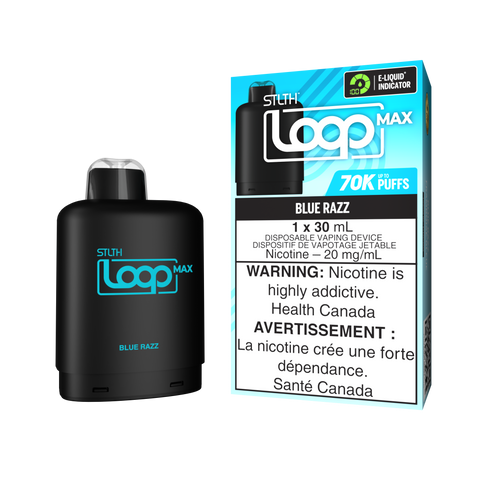 STLTH - LOOP MAX - 70K - POD - BLUE RAZZ