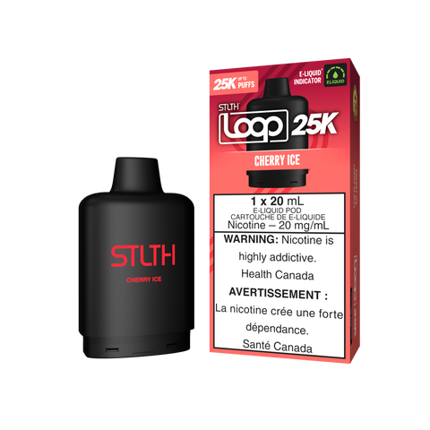 STLTH - LOOP - 25K - POD - CHERRY ICE