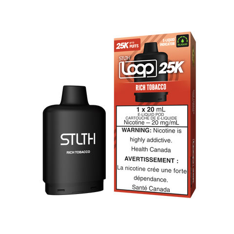 STLTH - LOOP - 25K - POD - RICH TOBACCO