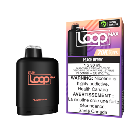 STLTH - LOOP MAX - 70K - POD - PEACH BERRY