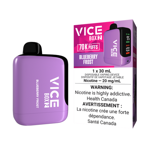 VICE BOX 2 - DISPOSABLE - 70K - BLUEBERRY FROST