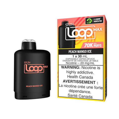 STLTH - LOOP MAX - 70K - POD - PEACH MANGO ICE