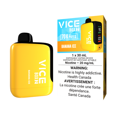 VICE BOX 2 - DISPOSABLE - 70K - BANANA ICE