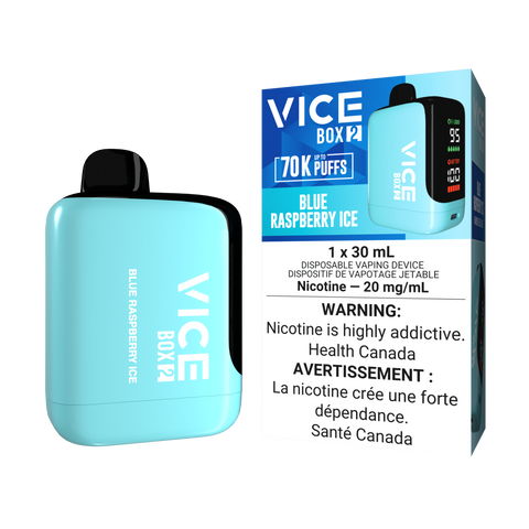 VICE BOX 2 - DISPOSABLE - 70K - BLUE RASPBERRY ICE