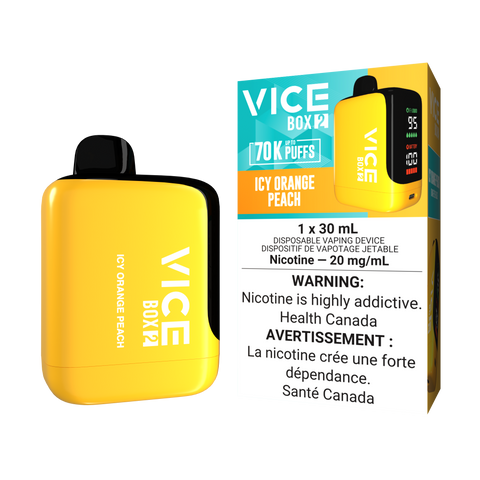 VICE BOX 2 - DISPOSABLE - 70K - ICY ORANGE PEACH