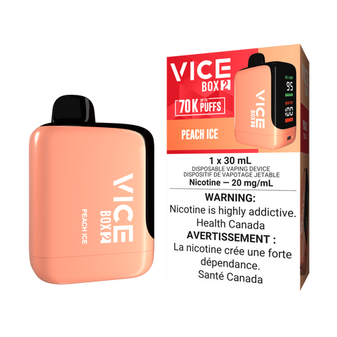 VICE BOX 2 - DISPOSABLE - 70K - PEACH ICE