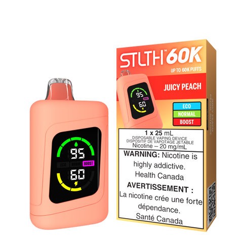 STLTH 60K - DISPOSABLE - JUICY PEACH