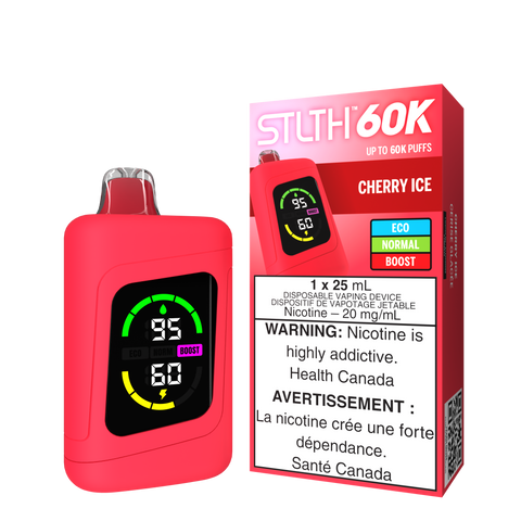 STLTH 60K - DISPOSABLE - CHERRY ICE