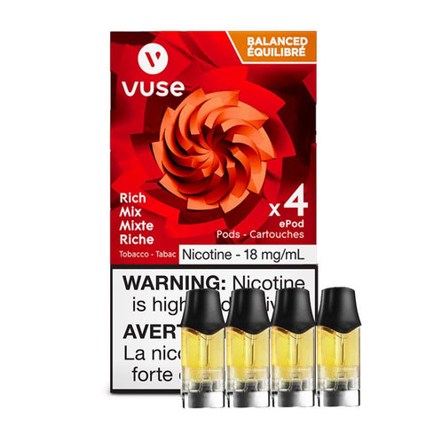 VUSE - CLOSED PODS - (4 PACK) - RICH MIX