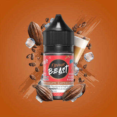 FLAVOUR BEAST - E-LIQUID - NIC SALT - 30 ML - LOCO COCOA LATTE ICED