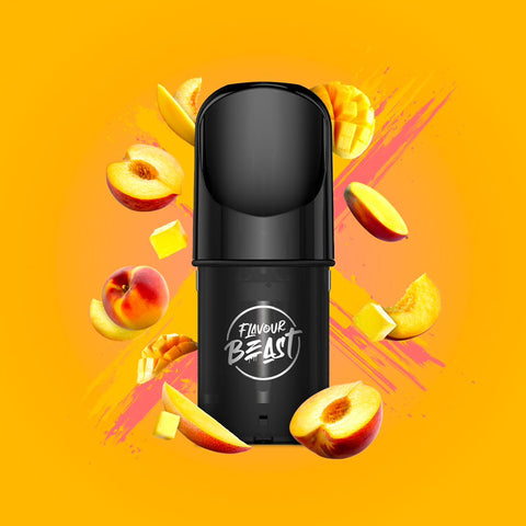 FLAVOUR BEAST POD PACK - MAD MANGO PEACHl