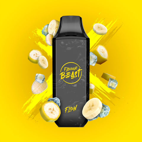 FLAVOUR BEAST DISPOSABLE - FLOW - BUSSIN BANANA ICED