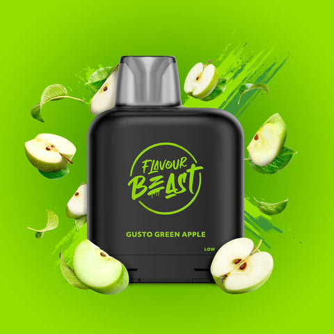 LEVEL X - FLAVOUR BEAST - GUSTO GREEN APPLE