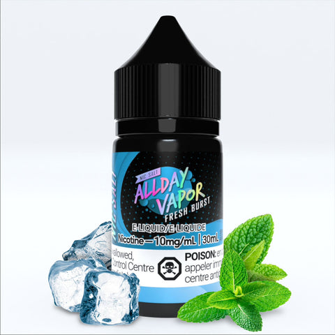 ALLDAY VAPOR - ORIGINAL SERIES - E-LIQUID - NIC SALT - 30 ML - FRESH BURST