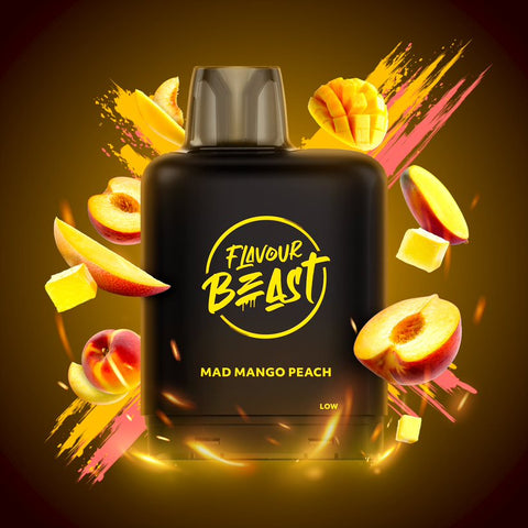 LEVEL X - FLAVOUR BEAST - BOOST - MAD MANGO PEACH