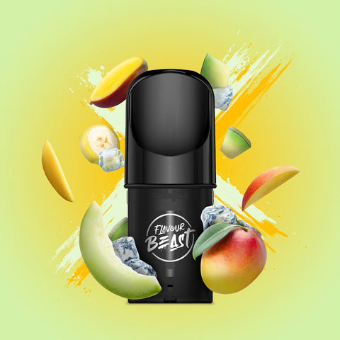 FLAVOUR BEAST POD PACK - HIP HONEYDEW MANGO ICED