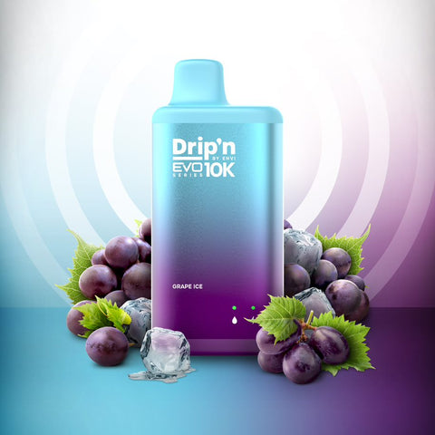 Drip'n by Envi EVO 10K Series Disposable - Grape Ice