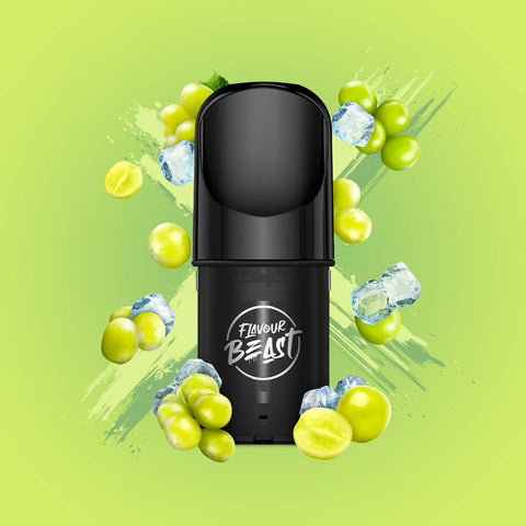 FLAVOUR BEAST POD PACK - WILD WHITE GRAPE ICED